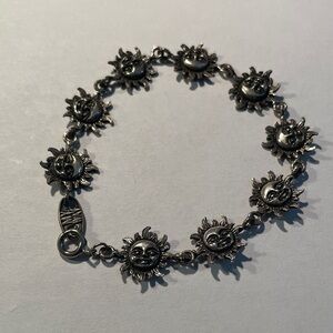 Vintage Moon and Sun Bracelet #915